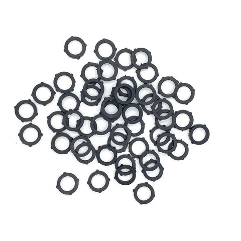Hanobo 3-4 inch garden hose washers pack prevents leaks at fittings.