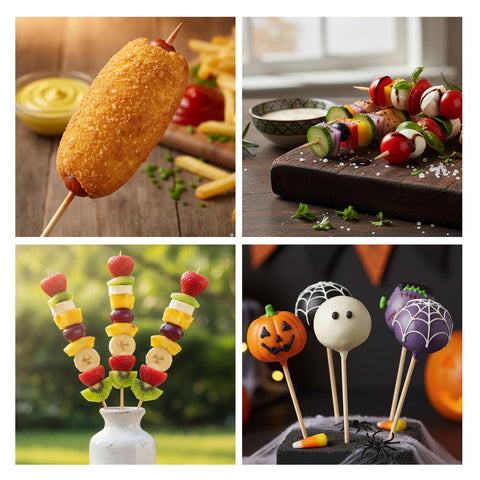 HANSGO skewers for desserts and festival treats at parties