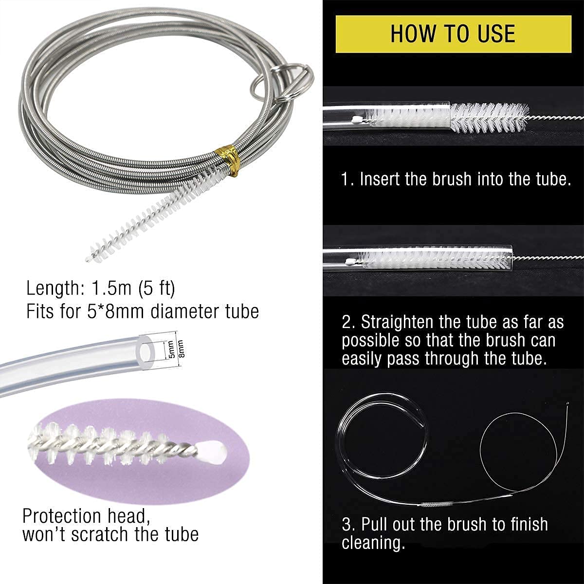 Hantop cleaning brushes simplify hose and teat cup care.