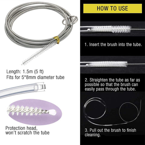 Hantop cleaning brushes simplify hose and teat cup care.