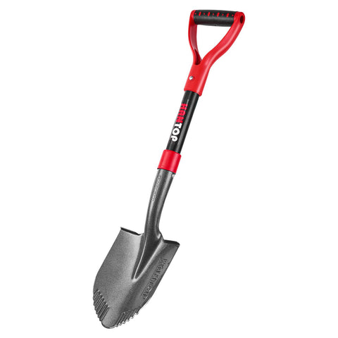 HANTOP small shovel ready for compact digging in tight spaces and gardens.