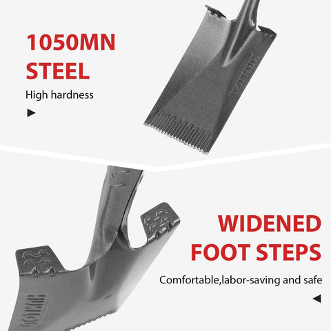 HANTOP 1050MN steel head ensures durable performance during tough tasks