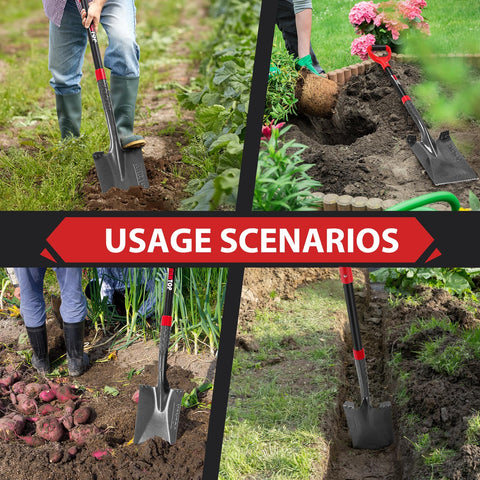 Ideal for trenching, edging and transplanting in home gardens