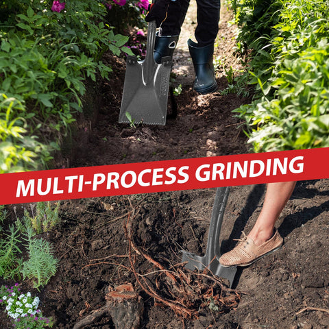 Ergonomic PP grip improves control during extended gardening sessions
