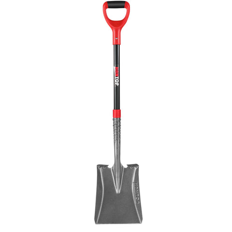HANTOP transfer shovel fiberglass handle with ergonomic grip for comfort