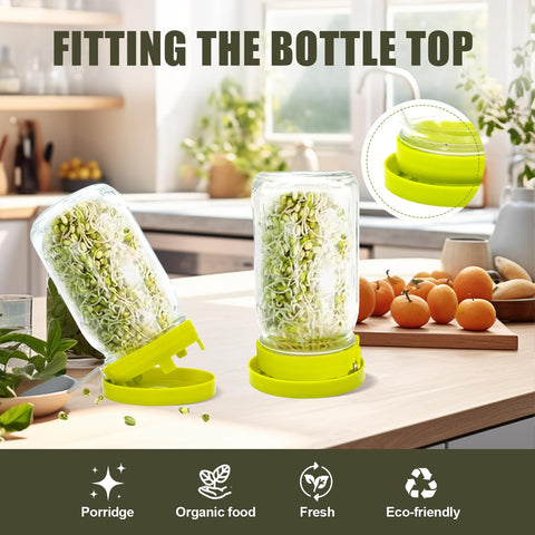 HANTUSWUS fits standard jars for versatile sprouting