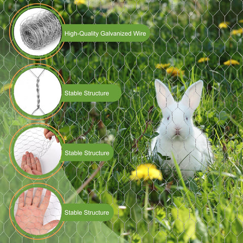 HANWRAPS 1-inch mesh panel blocks small pests while protecting plants.