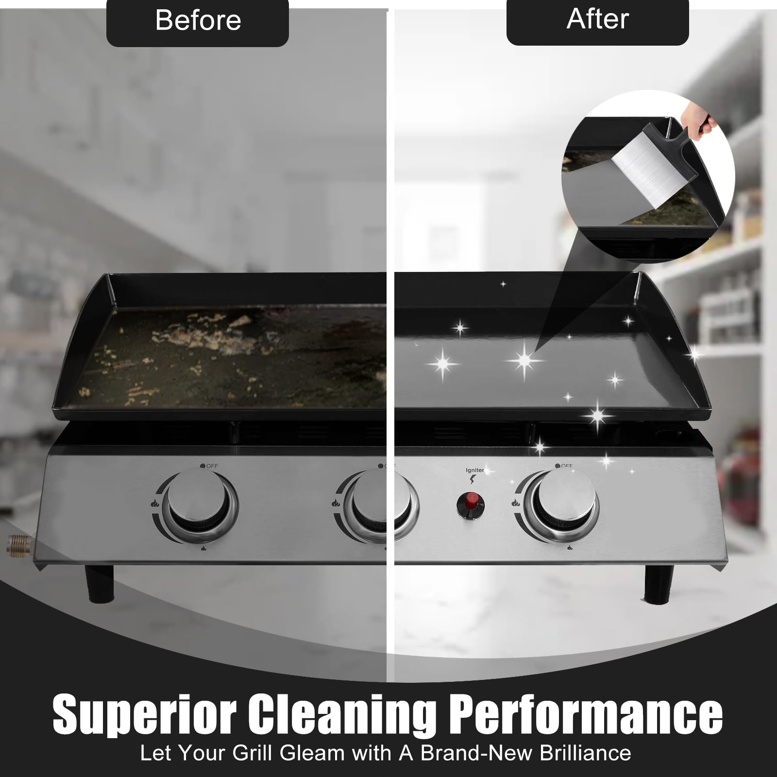 HANWRAPS outdoor-barbecue-tool ideal for quick cleanup after cooking.