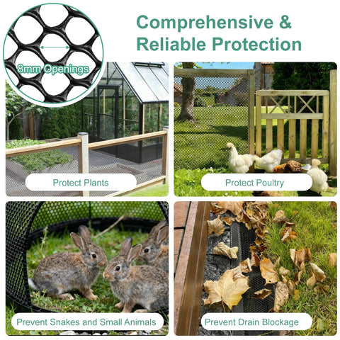 HANWRAPS poultry farm mesh suitable for chickens, ducks, and rabbits
