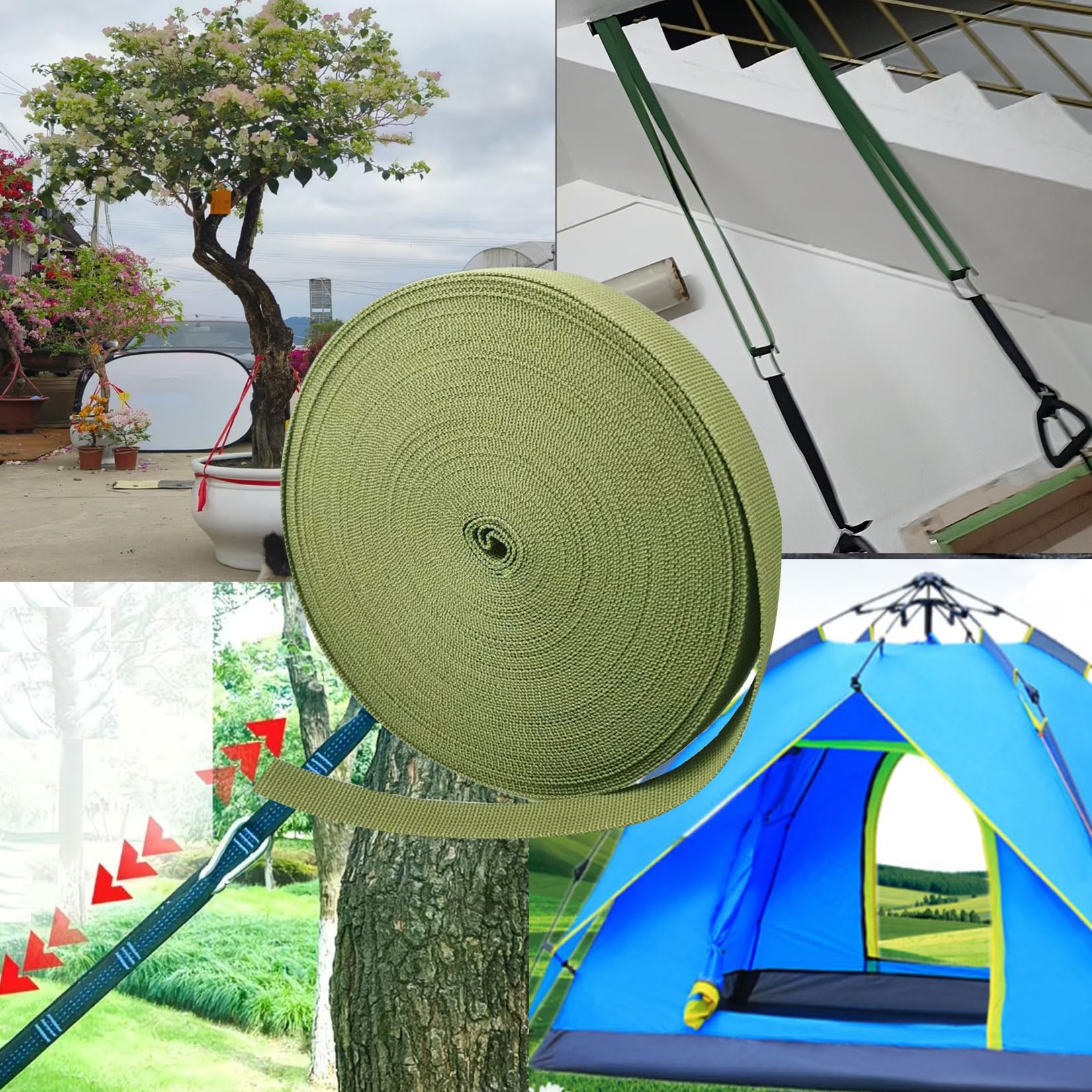 HanyHere durable corrosion-resistant tie stands up to snow and wind
