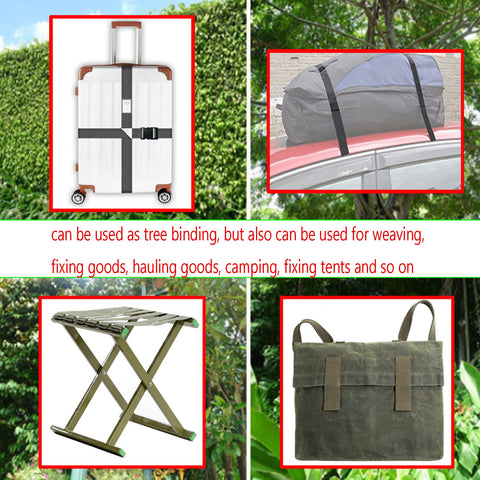 HanyHere 600d-polypropylene-material offers durable, flexible tree support