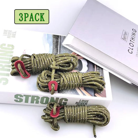 HanyHere green rope extends 13.1 feet for secure anchoring outdoors