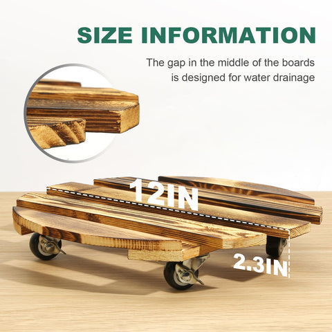 HAOIOKSC scratch-proof wheels protect floors during transit and repositioning.