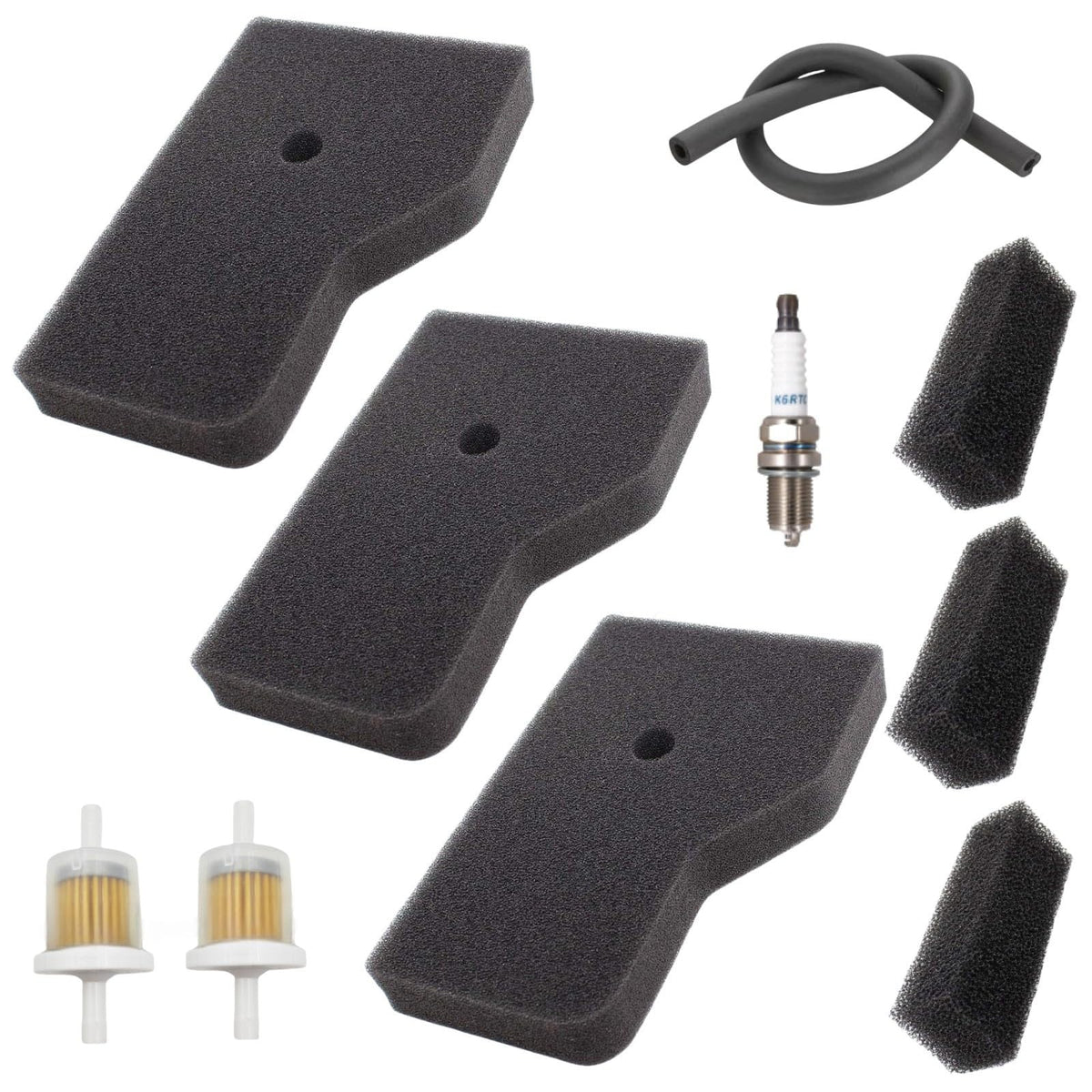 Haokixin air filter element for Honda EU2000 series improves intake protection and airflow.