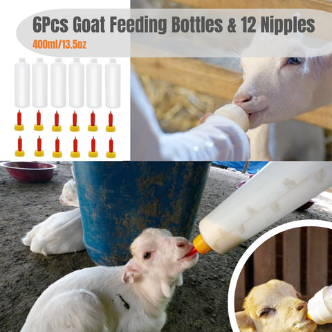 Haokixin durable plastic construction ensures long-lasting livestock bottles.