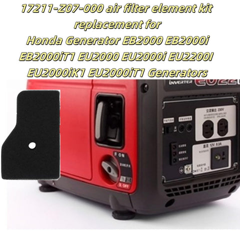 Haokixin tune‑up kit packaging showing complete maintenance contents for Honda generators.