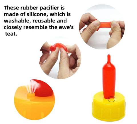 Haokixin slow-flow nipples reduce gulping during feeding sessions.