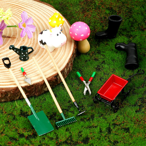 Haomian miniature watering can suits tiny garden layouts and fairytale displays