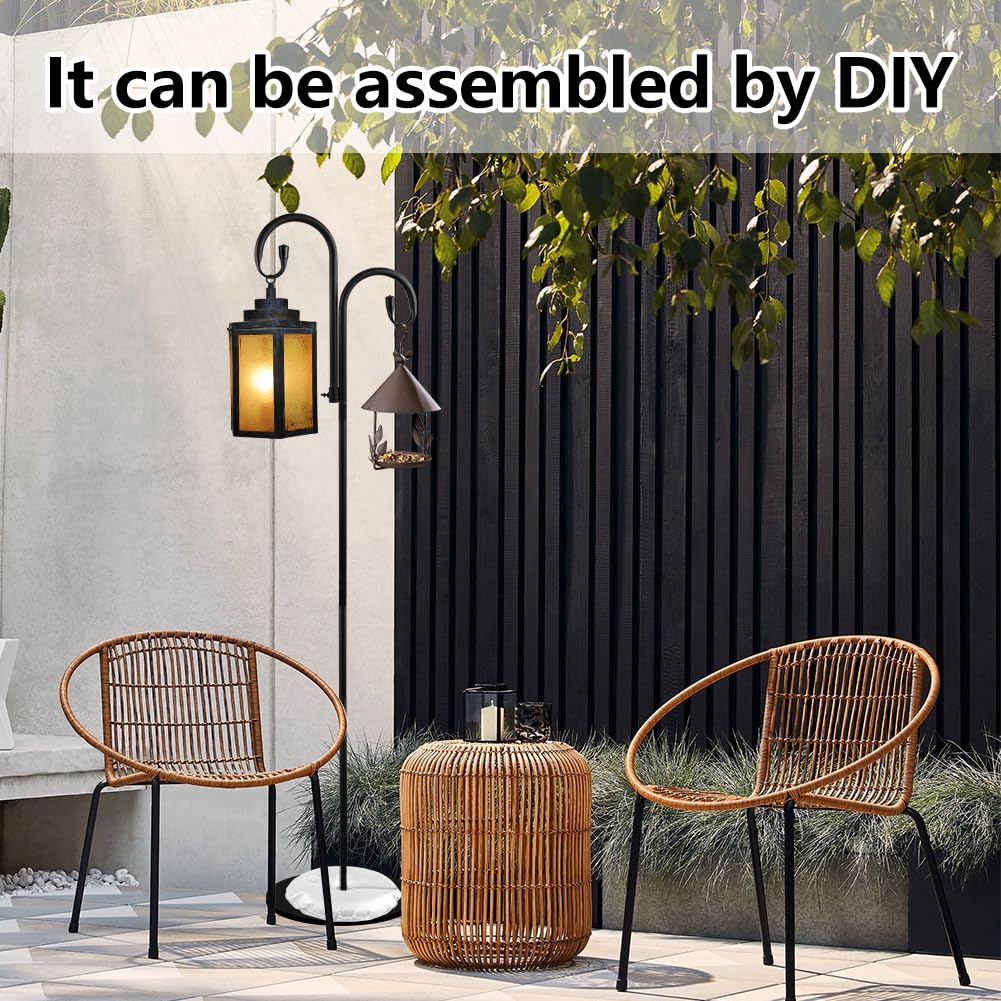 HAOPENGYOU versatile hanging solution for feeders, lanterns, and wind chimes.
