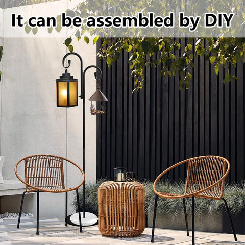 HAOPENGYOU versatile hanging solution for feeders, lanterns, and wind chimes.