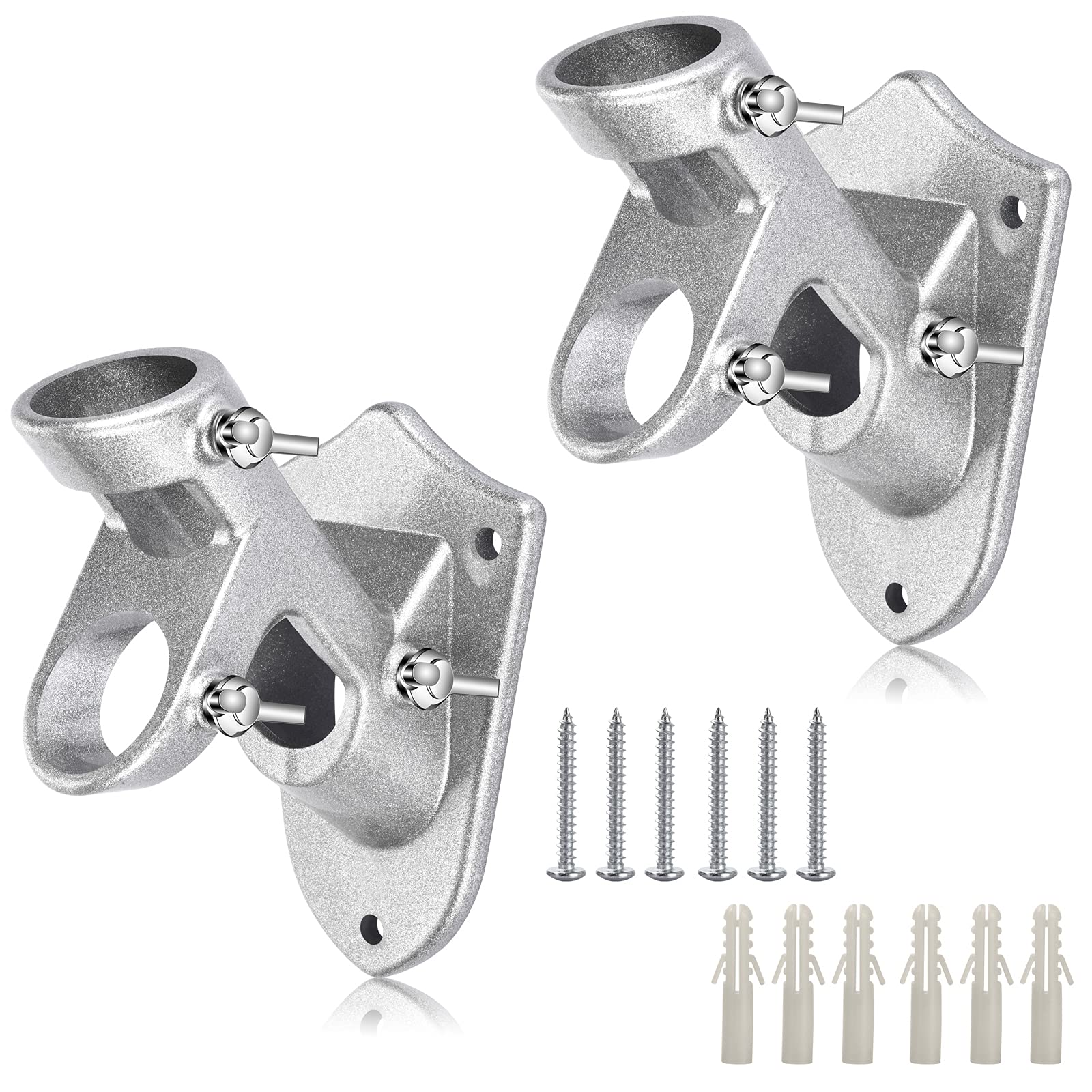 Haoridul exterior flag pole holder mounted on a wall for durable outdoor use.