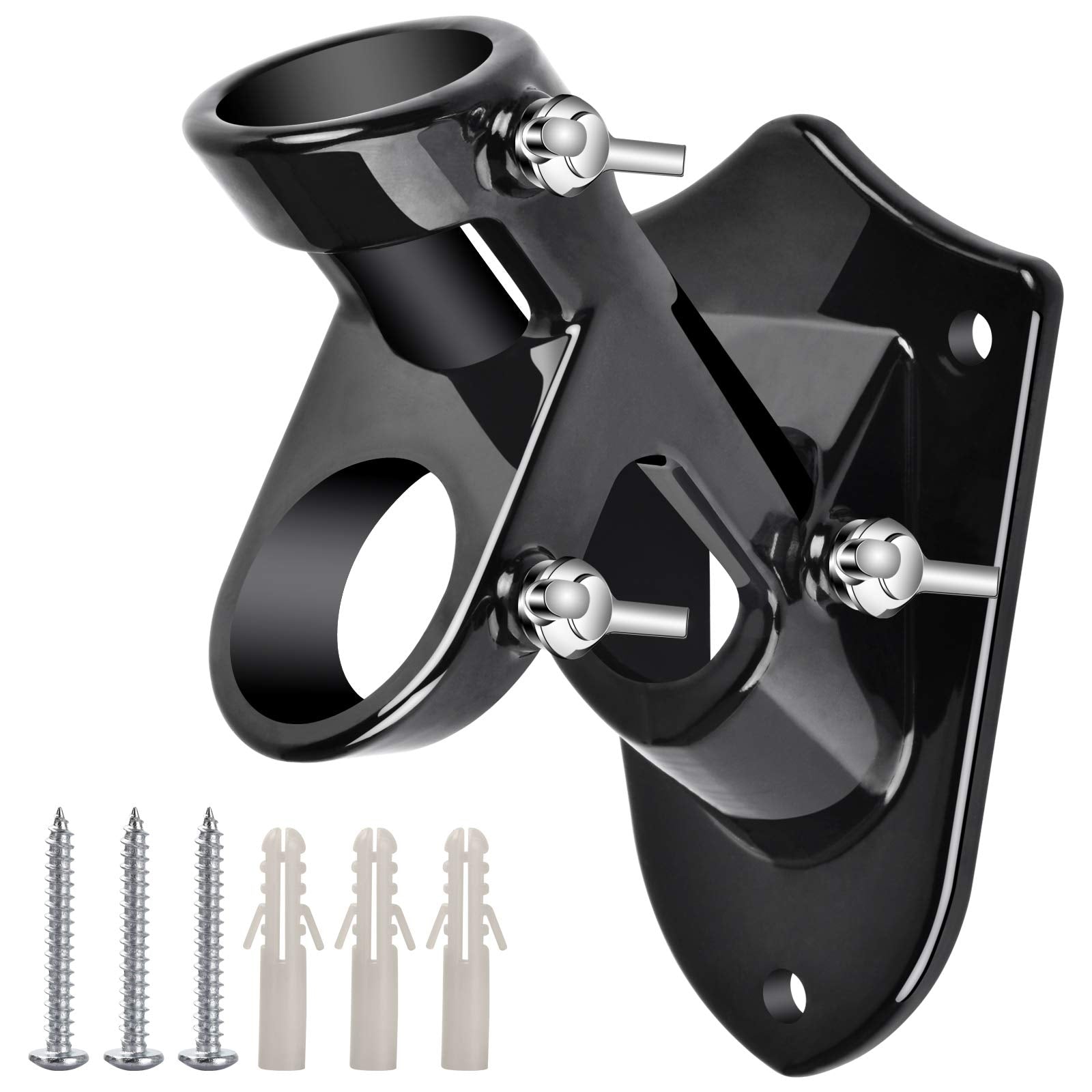 Haoridul flag pole holder outdoors with rust-free aluminum for secure mounting.