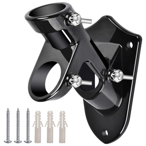 Haoridul flag pole holder outdoors with rust-free aluminum for secure mounting.