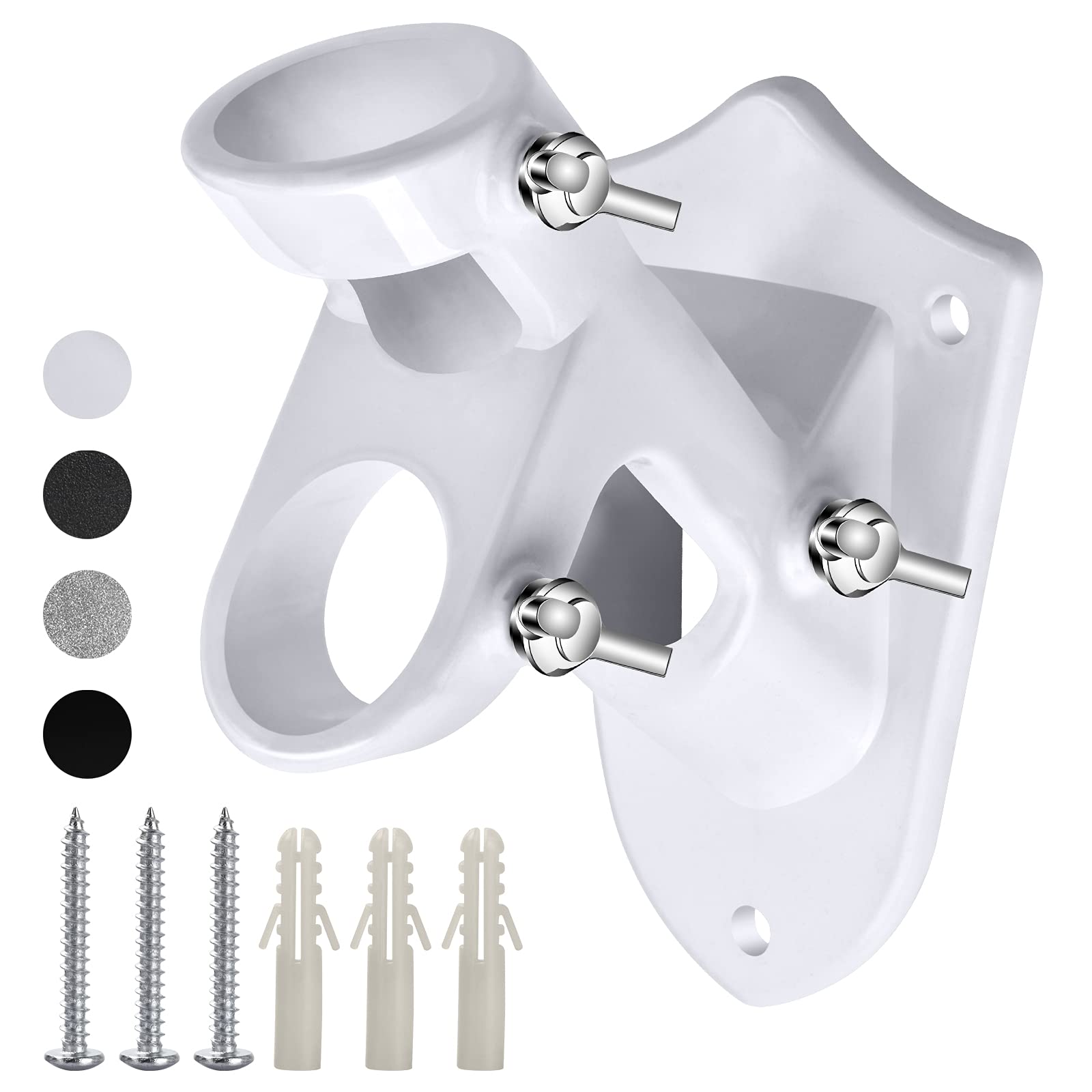 Haoridul flag-pole-holder outside mounting secures flags against wind