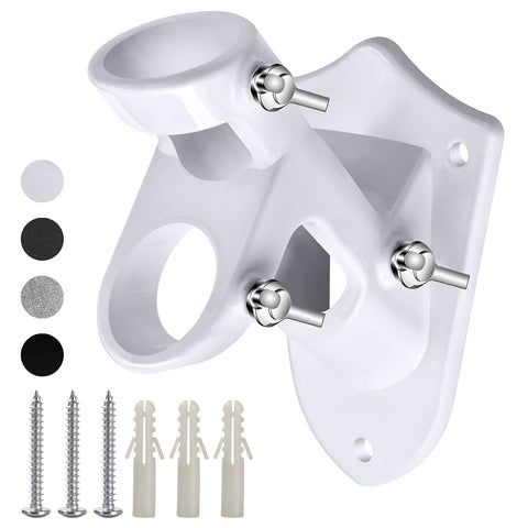 Haoridul flag-pole-holder outside mounting secures flags against wind