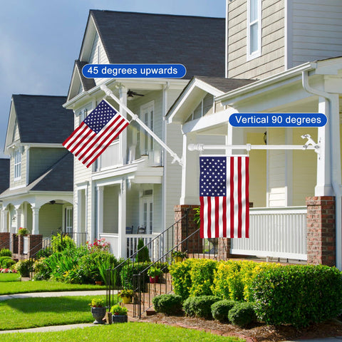 Haoridul outdoor porch flag display enhances curb appeal