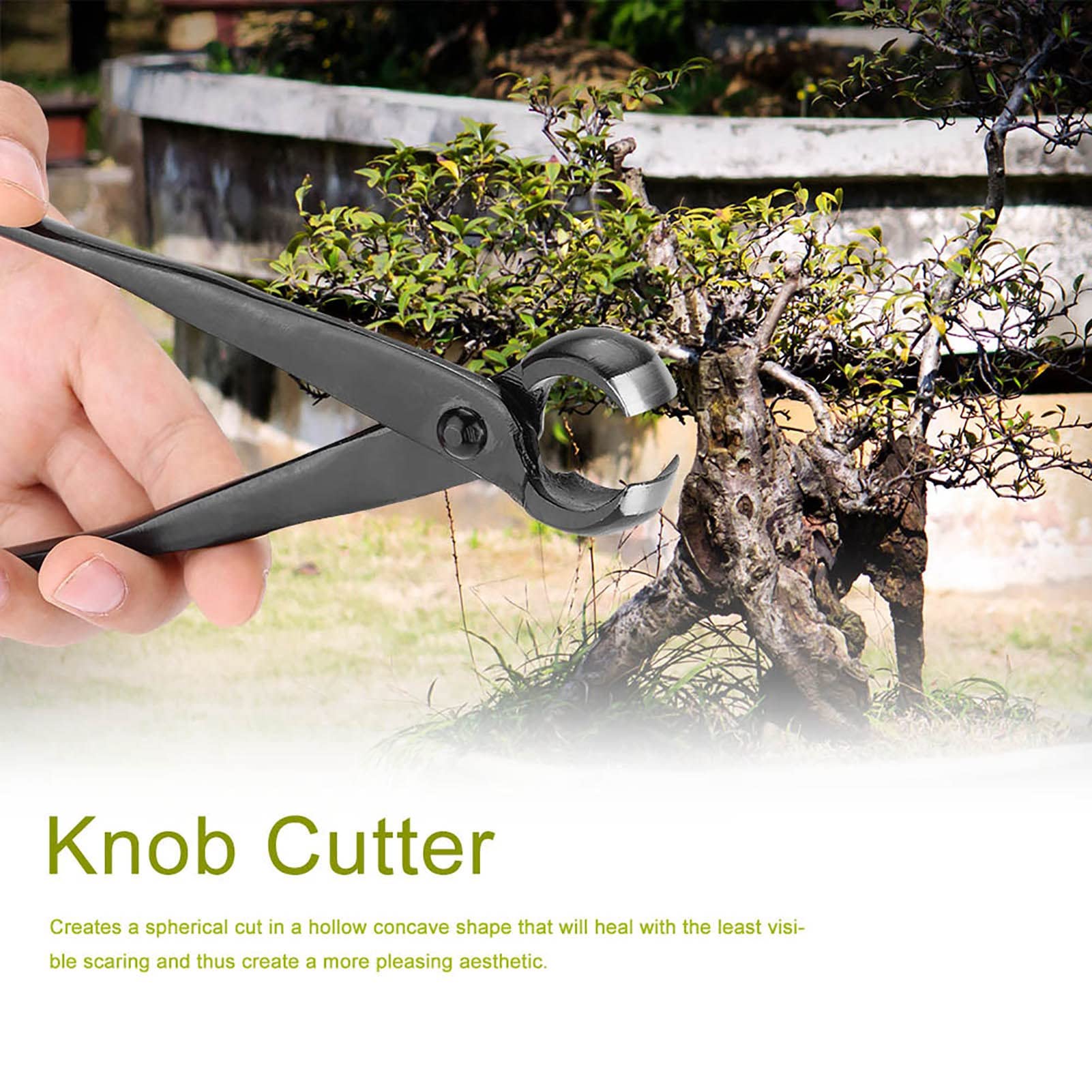 Haosie Bonsai Concave Cutter durable design built for repeated use