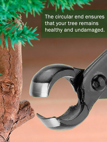 Haosie Bonsai Concave Cutter manganese steel for durability and rust resistance