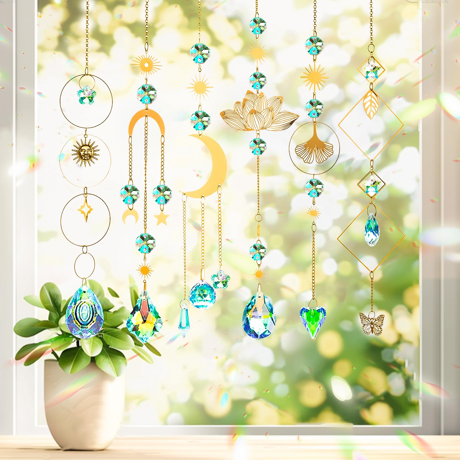 HAPGFS alloy butterflies and leaves offer playful reusable hanging accents