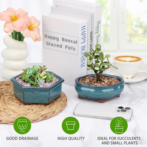 Mesh drainage screens improve water flow in Happy Bonsai planters