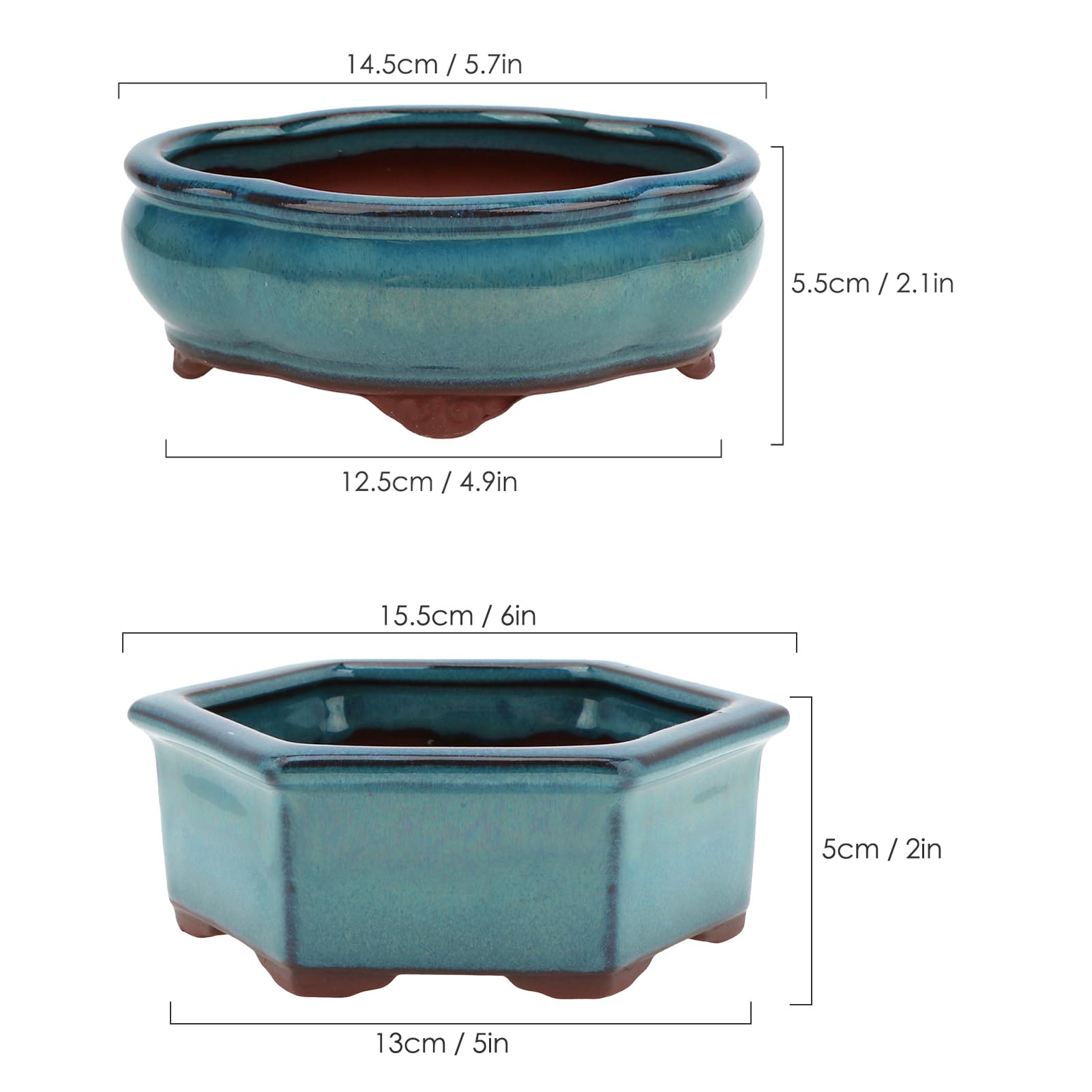 Happy Bonsai shohin bonsai pot in compact size