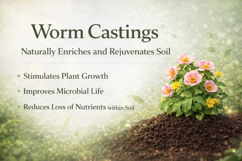 Happy Bunny Farms worm castings tea brew shows a nutrient-rich feed for plants.