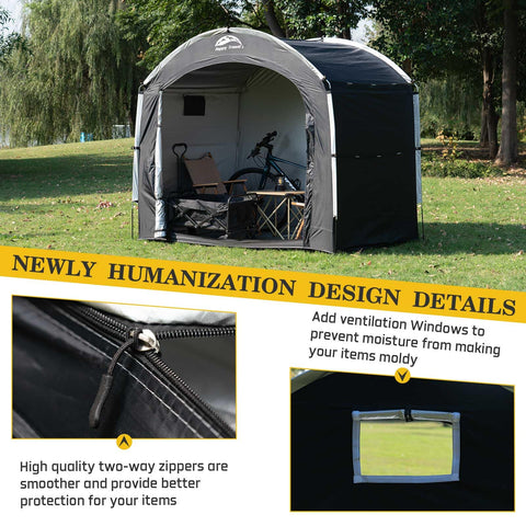 Happy Travel Compact folded form for easy transport and storage