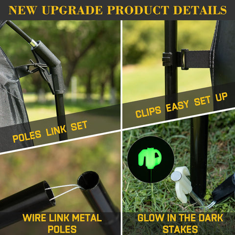 Happy Travel bike storage tent camping use demonstrates versatile shelter for family trips.