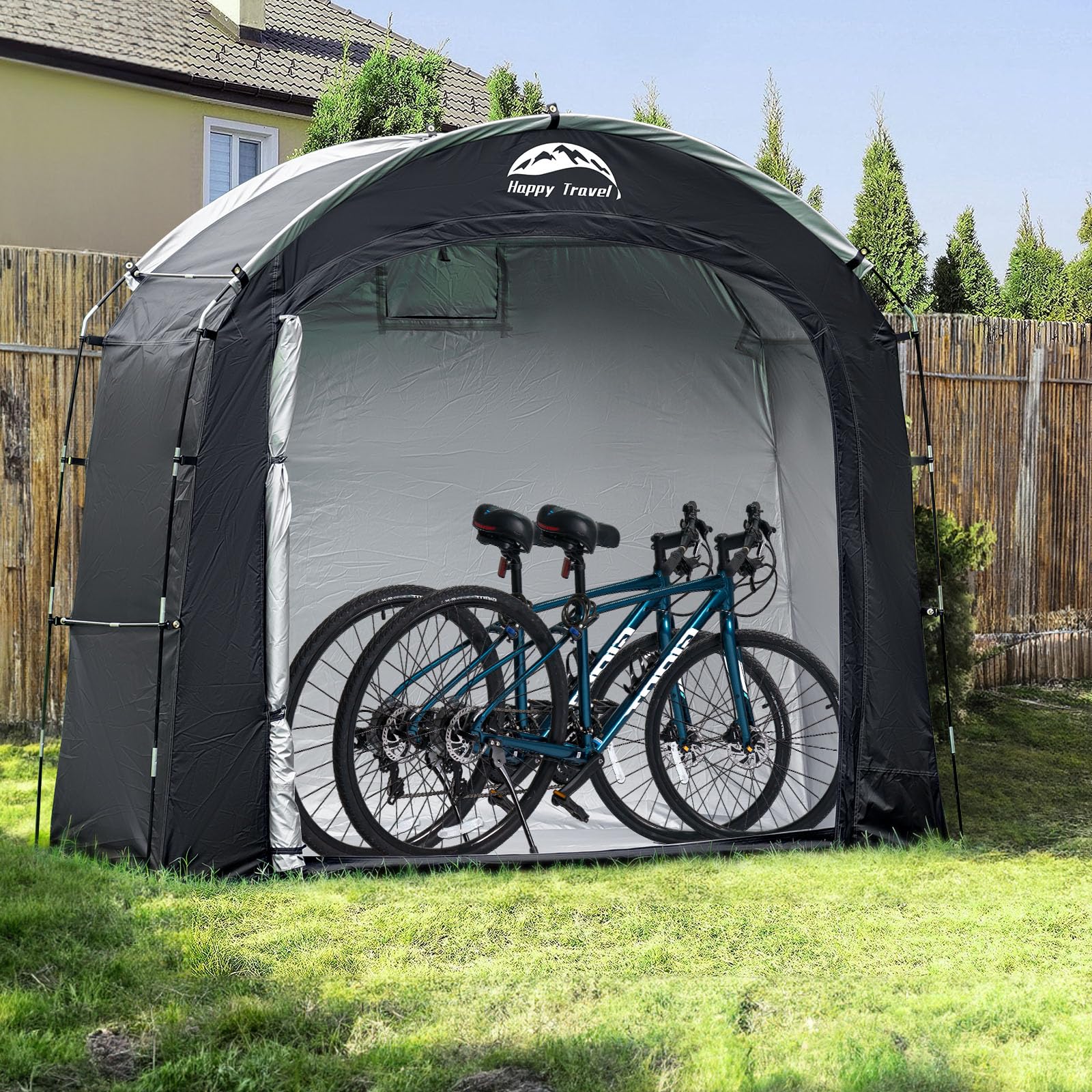 Happy Travel portable shed weighs only 8 pounds