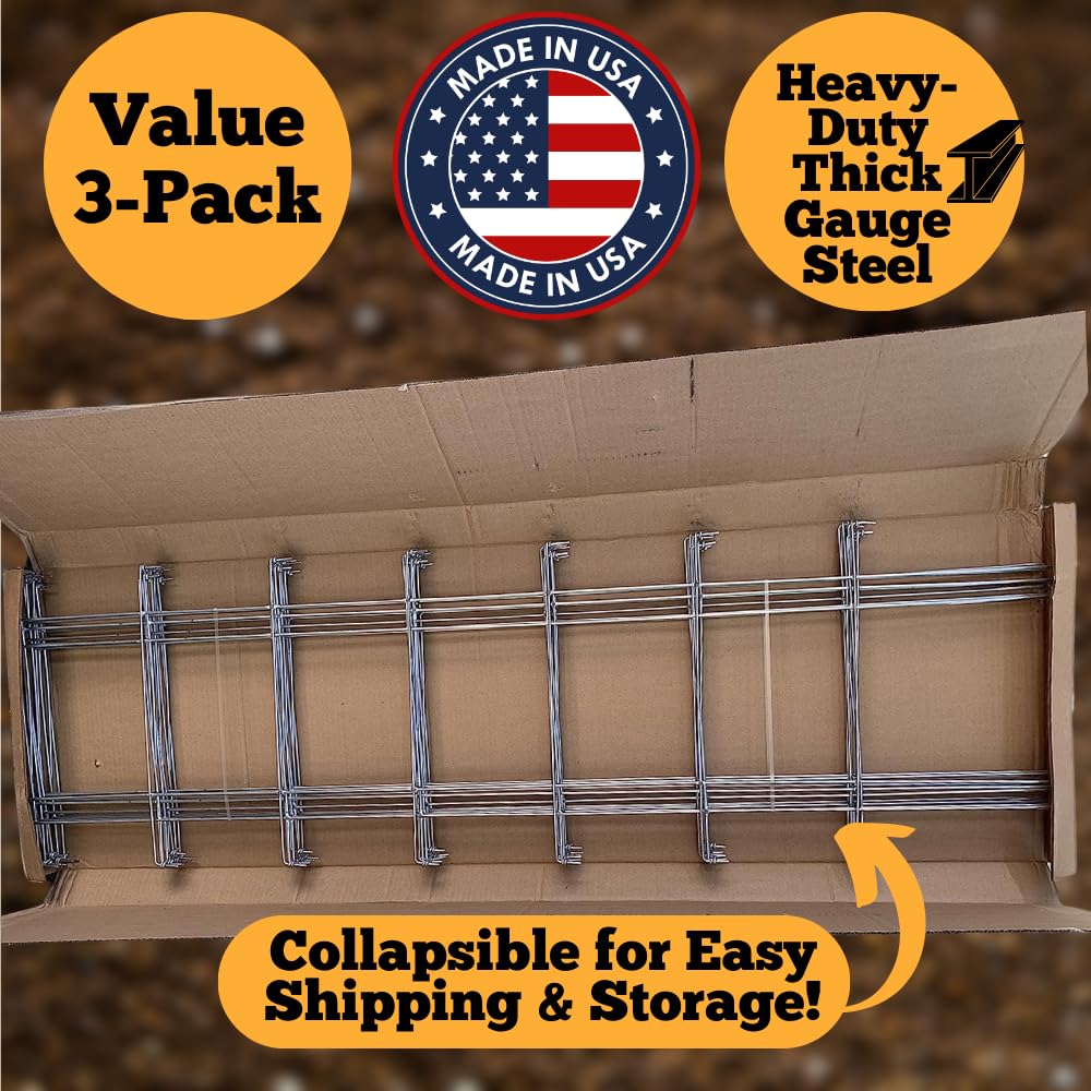 Happy Trees Hemp 3-pack in-frame display showing multiple cages ready to install.
