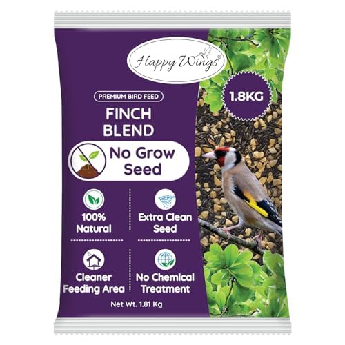 Happy Wings Finch Blend kernel mix offering energy for active birds