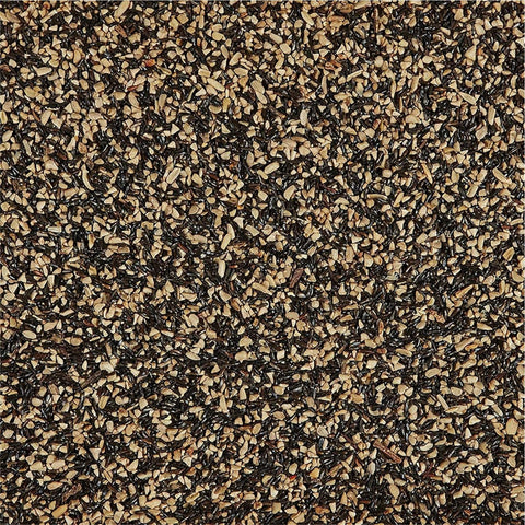 Happy Wings Finch Blend quality seals and processing standards visible