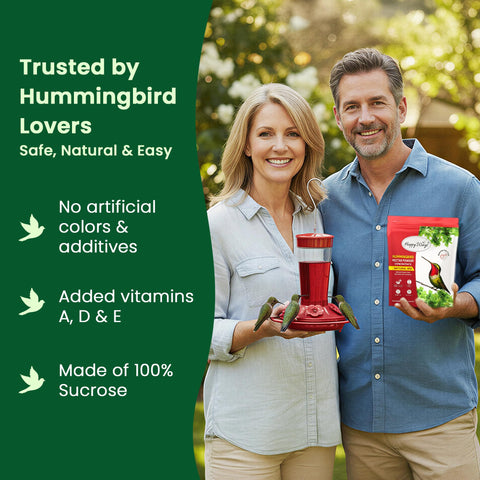 Happy Wings hummingbird food powder ingredients cranberry beetroot natural color