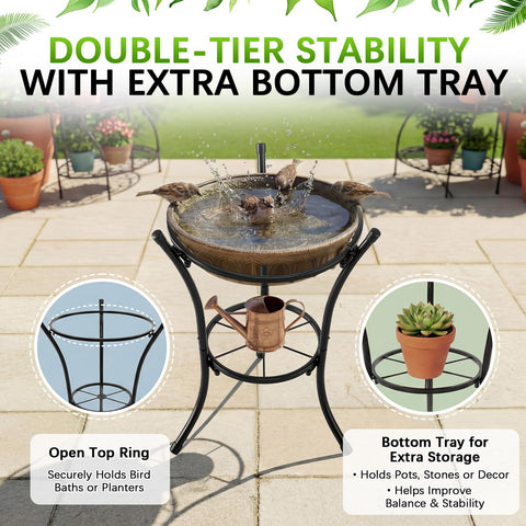 HappyAlley outdoor use on patio shows weather-resistant, durable garden display.