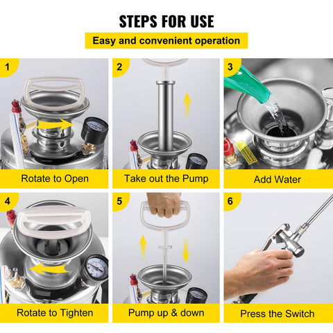 Happybuy adjustable brass nozzle shows versatile spray patterns for plants.
