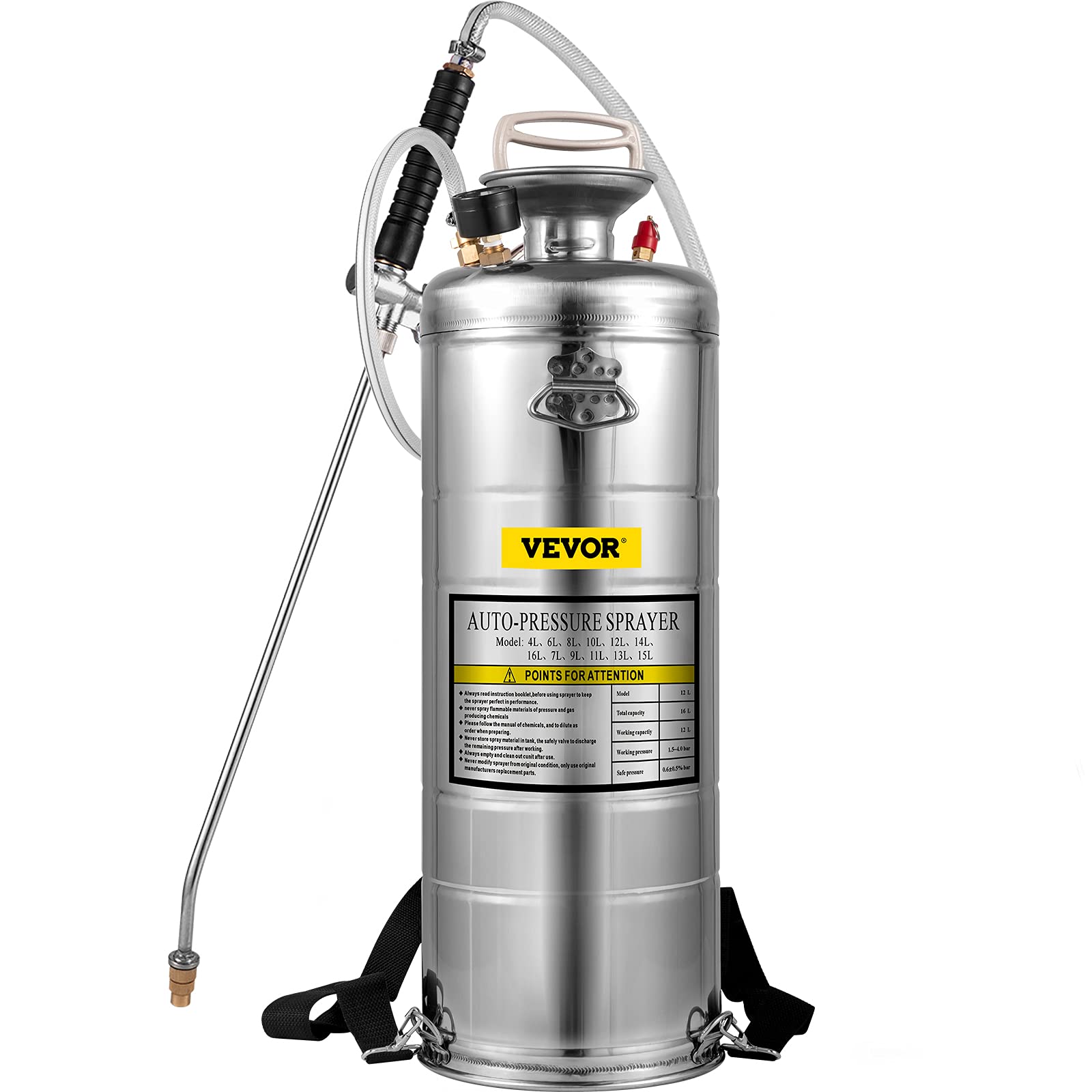 Happybuy garden spraying in action suitable for lawns and beds.