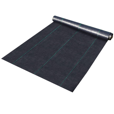 Happybuy ground cover fabric helps reduce maintenance in landscaping.