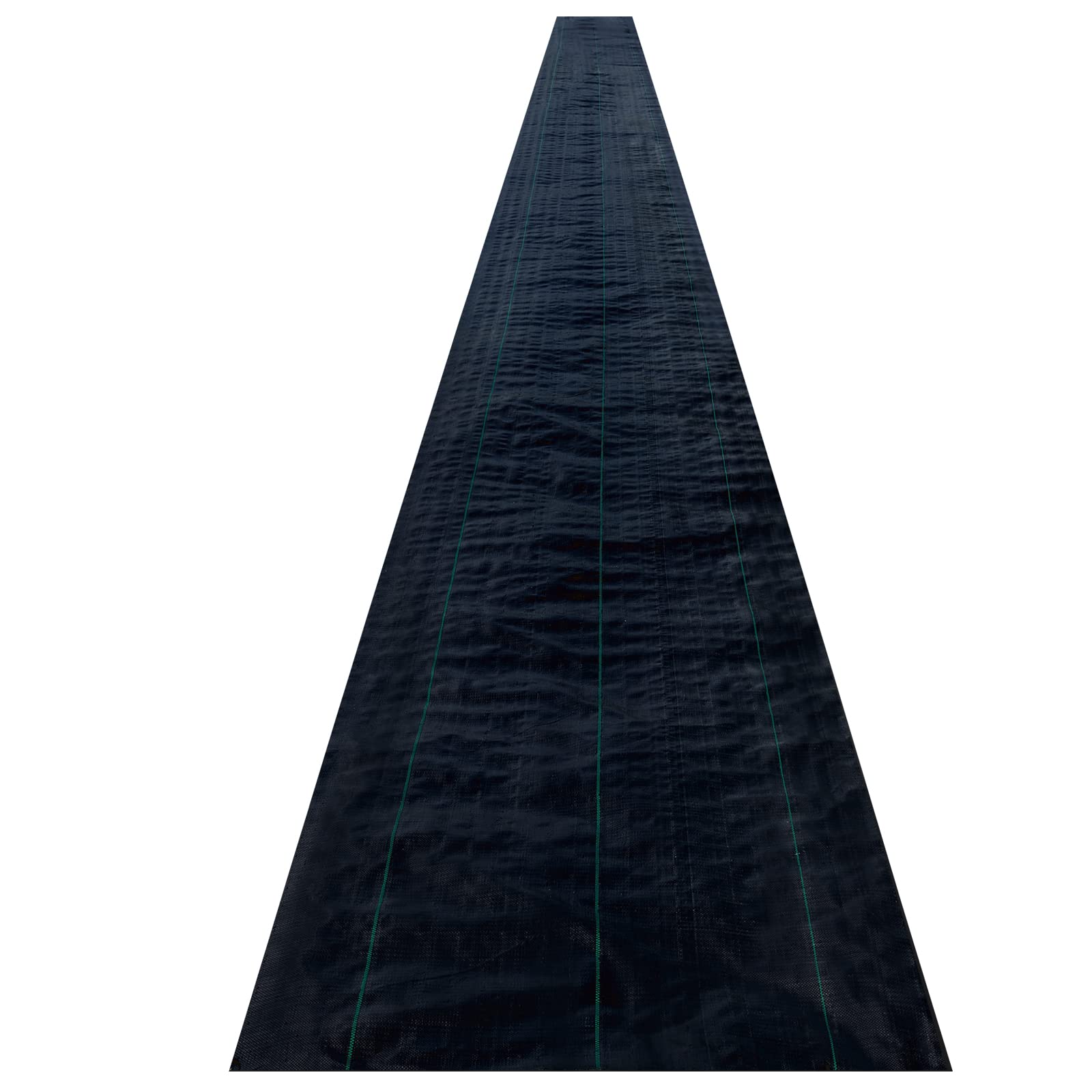 Happybuy permeable weed barrier promoting drainage and air flow.