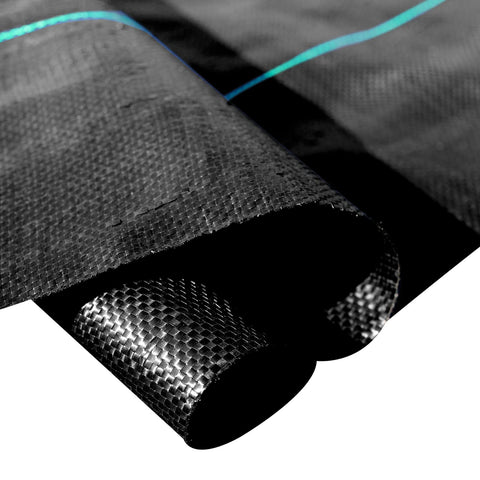 Happybuy versatile weed barrier for greenhouses, gravel, sidewalks and beds.