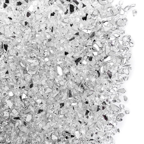 HappyFiller crushed glass with mirror surface for resin art and reflective sparkle